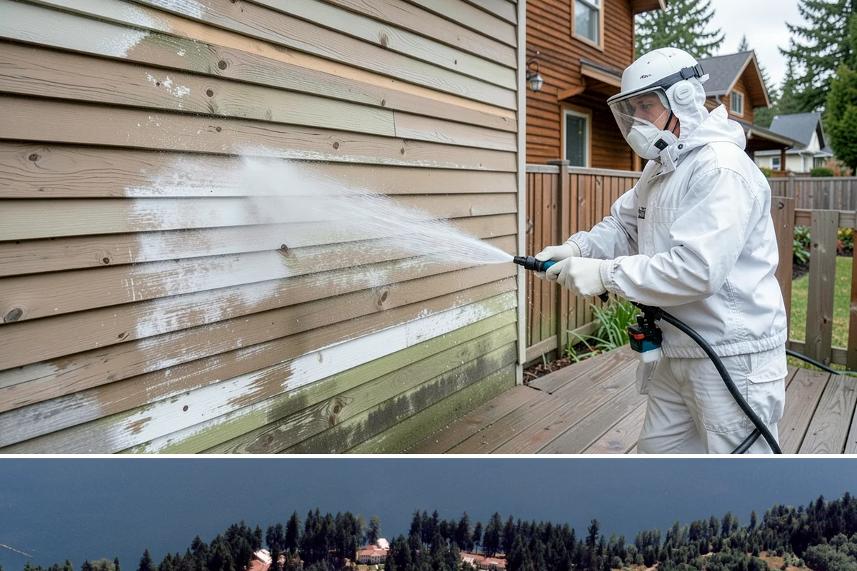 Shed Cleaning in Lakewood, Pierce County, WA - Late spring through early fall gives the cleaned surfaces the best chance to dry before the next stretch of Northwest rain sets...