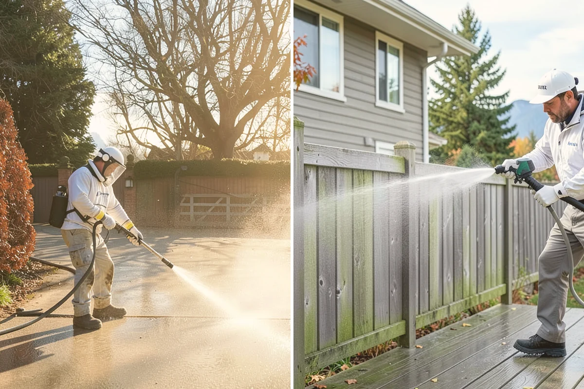 Shed Cleaning in Lynnwood, Snohomish County, WA - Inspect siding type and flag any soft or damaged panels