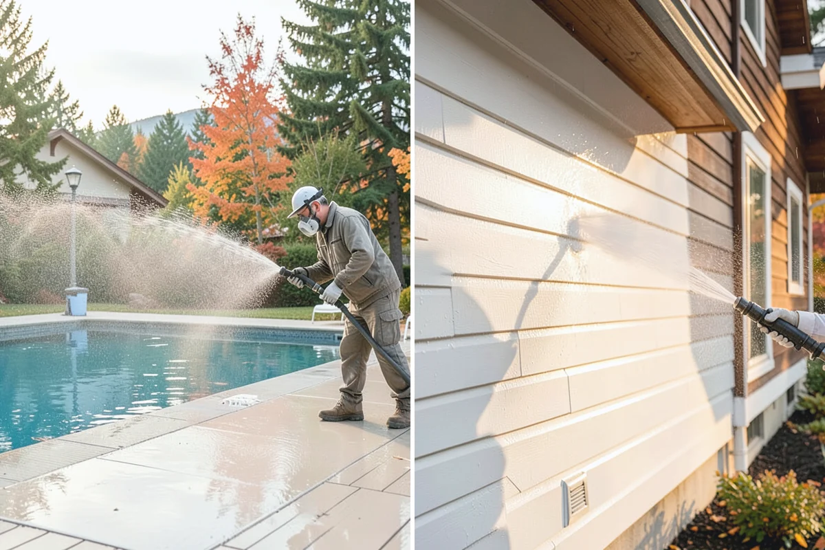 Shed Cleaning in Medina, King County, WA - Inspect siding type and flag any soft or damaged panels