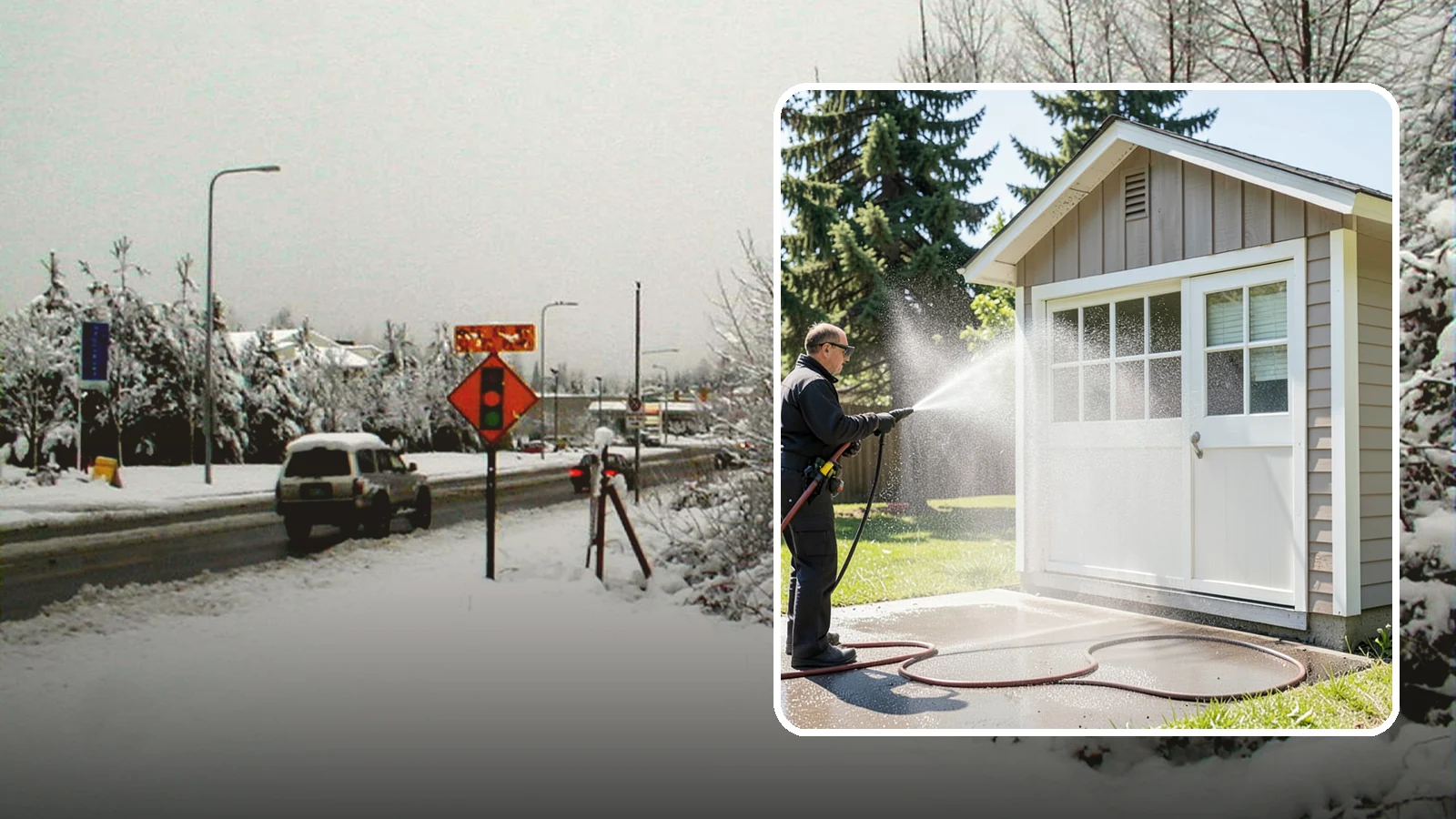 Shed Cleaning in Newcastle, King County, WA - We wash down backyard sheds so the siding, roof, and trim shed Washington's damp-weather grime instead of holding onto it.