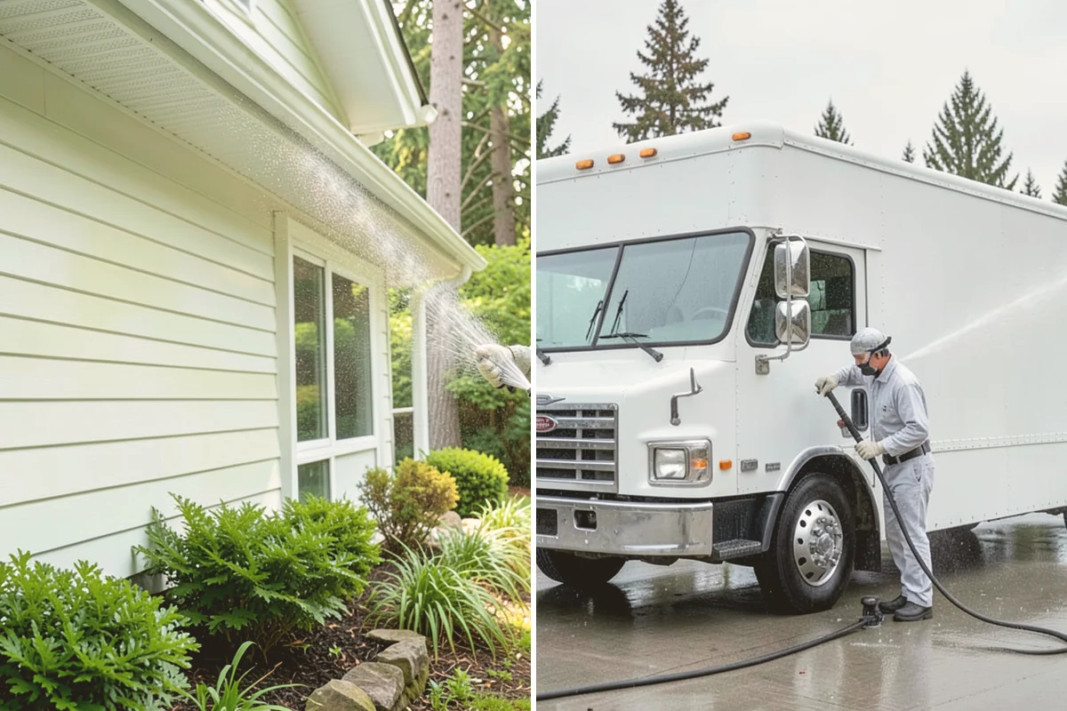 Shed Cleaning in Newcastle, King County, WA - Inspect siding type and flag any soft or damaged panels