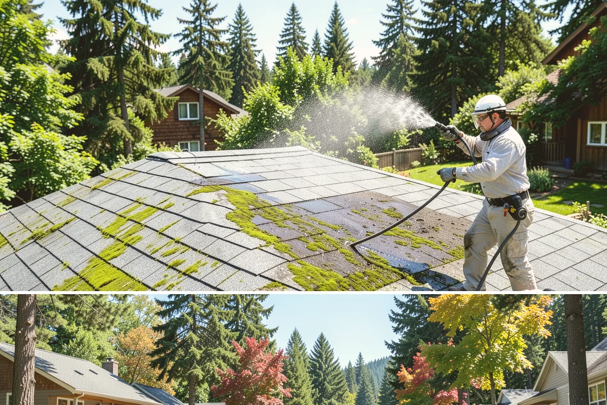 Shed Cleaning in Orting, Pierce County, WA - Late spring through early fall gives the cleaned surfaces the best chance to dry before the next stretch of Northwest rain sets...