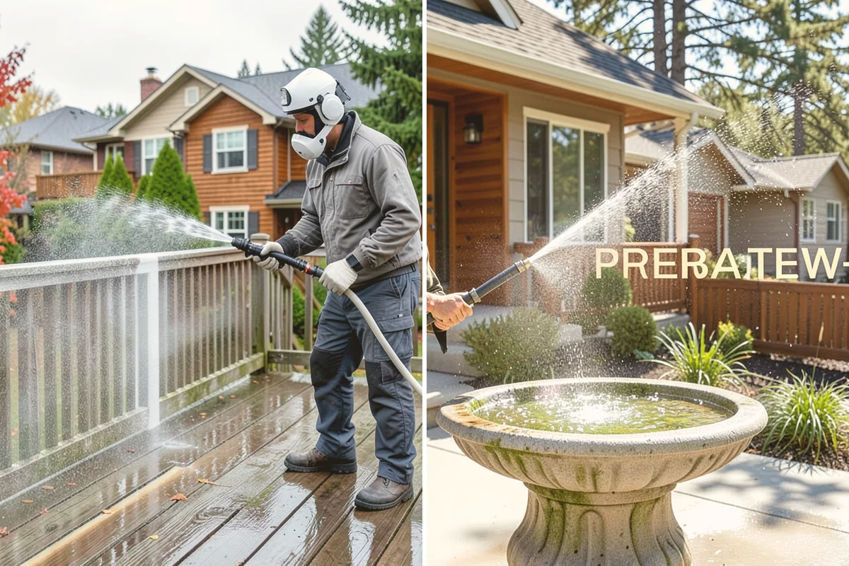 Shed Cleaning in Sammamish, King County, WA - Inspect siding type and flag any soft or damaged panels