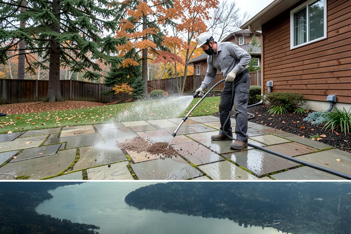 Shed Cleaning in Sammamish, King County, WA - Late spring through early fall gives the cleaned surfaces the best chance to dry before the next stretch of Northwest rain sets...
