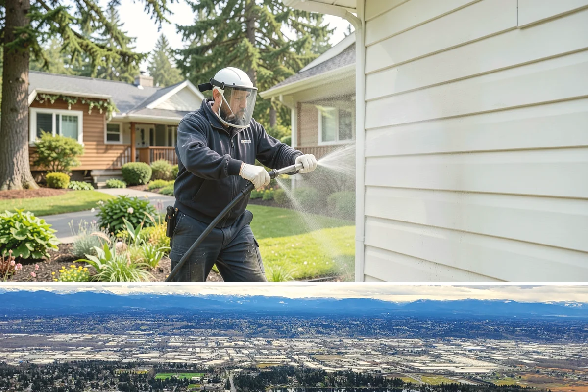 Shed Cleaning in SeaTac, King County, WA - Late spring through early fall gives the cleaned surfaces the best chance to dry before the next stretch of Northwest rain sets...