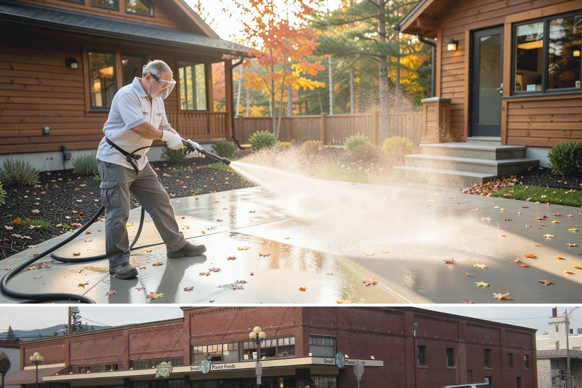 Shed Cleaning in Sedro-Woolley, Skagit County, WA - Late spring through early fall gives the cleaned surfaces the best chance to dry before the next stretch of Northwest rain sets...