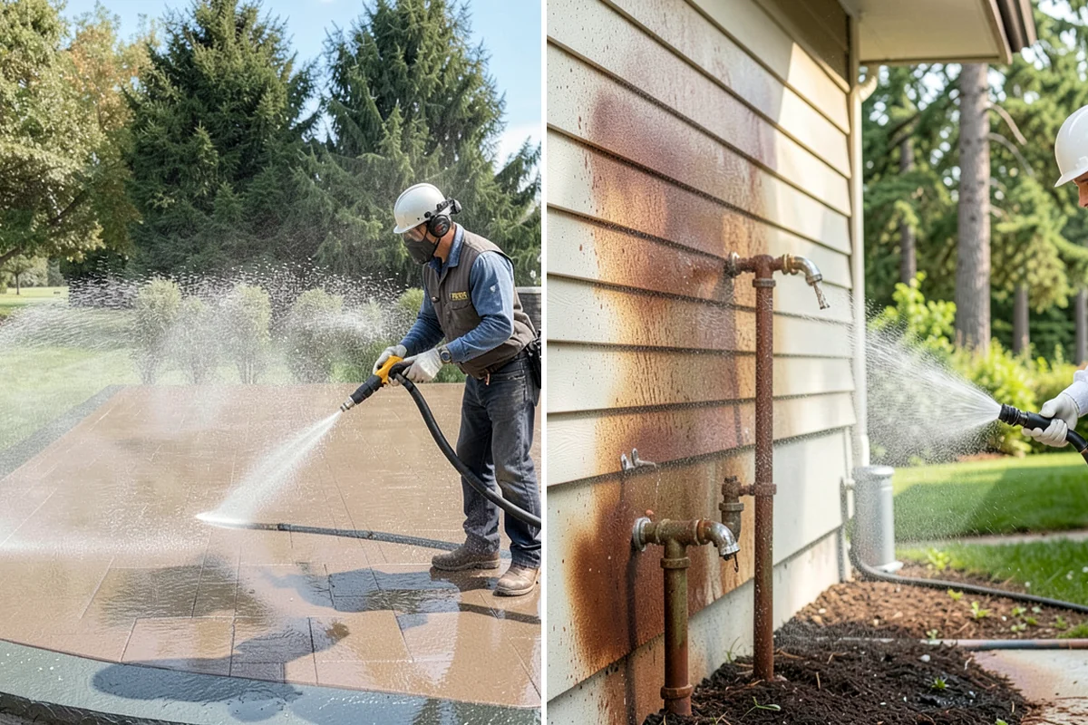 Shed Cleaning in Shoreline, King County, WA - Inspect siding type and flag any soft or damaged panels