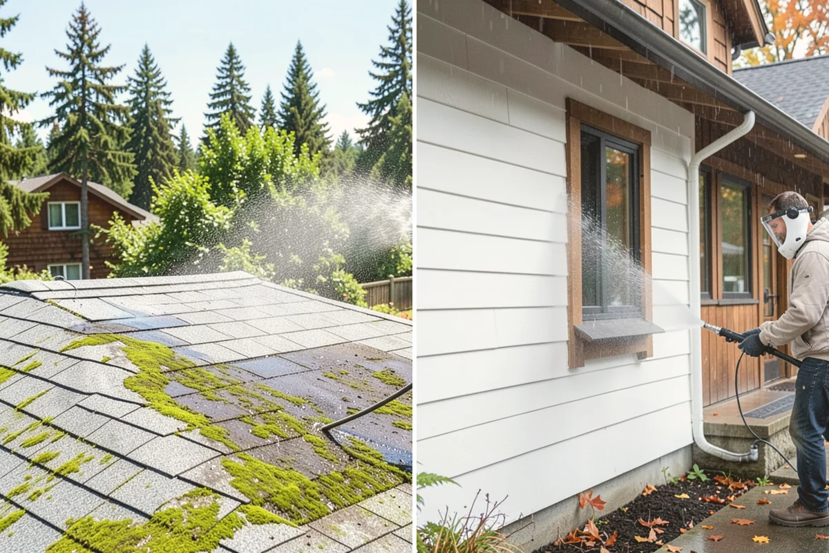 Shed Cleaning in Snohomish, Snohomish County, WA - Inspect siding type and flag any soft or damaged panels