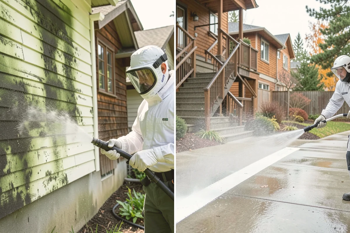 Shed Cleaning in Stanwood, Snohomish County, WA - Inspect siding type and flag any soft or damaged panels