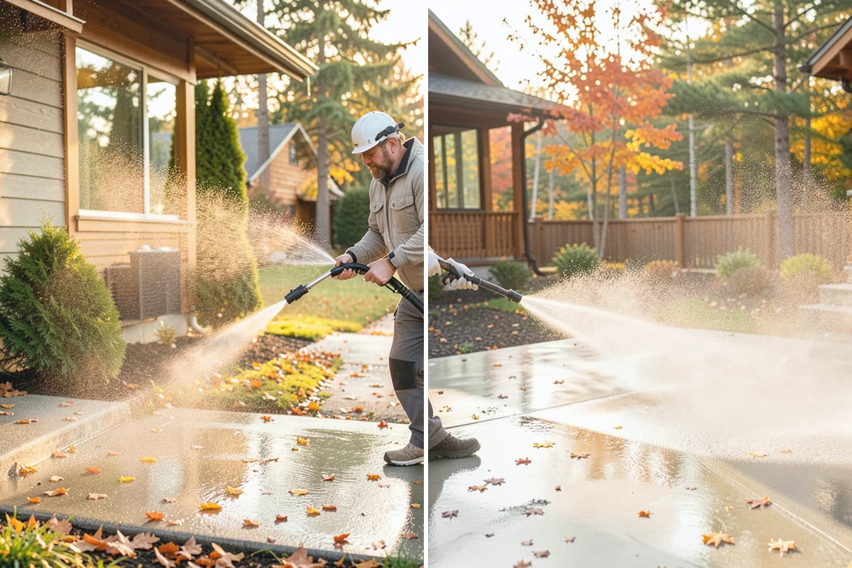 Shed Cleaning in Wilkeson, Pierce County, WA - Inspect siding type and flag any soft or damaged panels