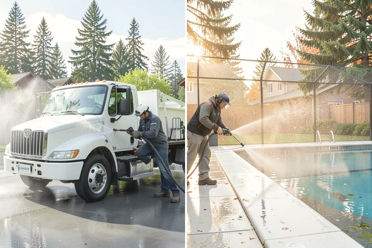 Shed Cleaning in Yarrow Point, King County, WA - Inspect siding type and flag any soft or damaged panels