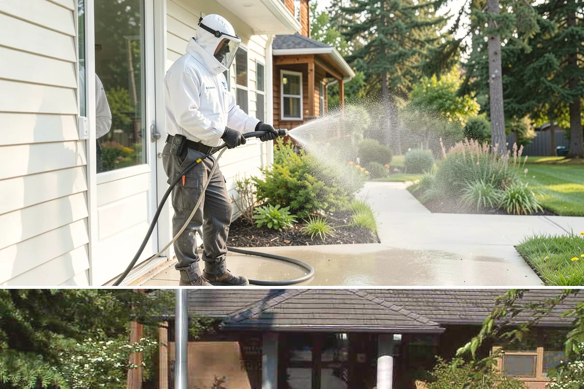 Shed Cleaning in Yarrow Point, King County, WA - Late spring through early fall gives the cleaned surfaces the best chance to dry before the next stretch of Northwest rain sets...