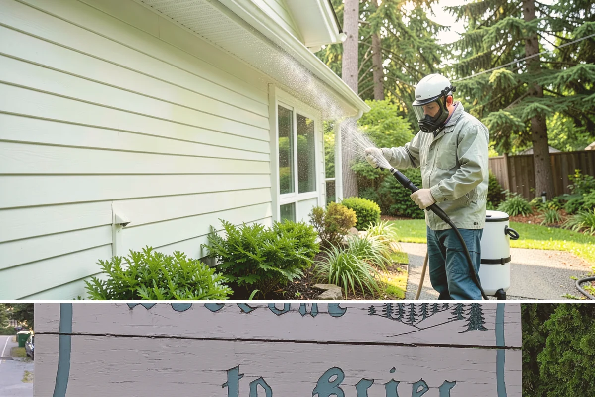 Shutter Cleaning in Brier, Snohomish County, WA - Wash shutters in spring to strip winter algae before the sunnier months highlight every window.