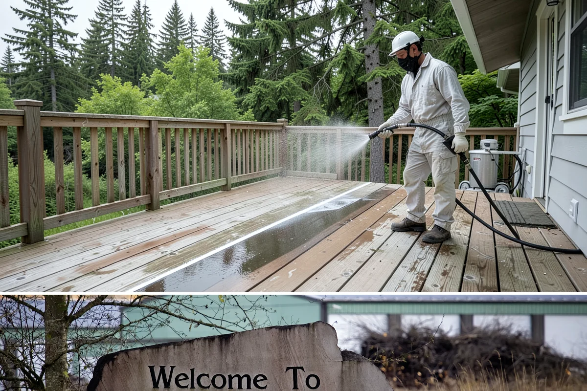 Shutter Cleaning in Buckley, Pierce County, WA - Wash shutters in spring to strip winter algae before the sunnier months highlight every window.