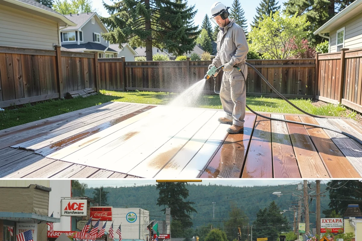 Shutter Cleaning in Carnation, King County, WA - Wash shutters in spring to strip winter algae before the sunnier months highlight every window.