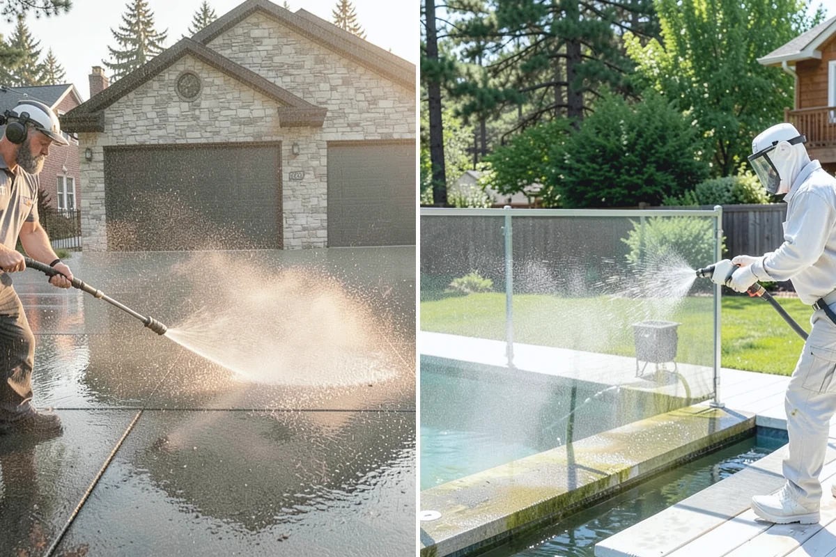 Shutter Cleaning in Coupeville, Island County, WA - Rinse loose debris and cobwebs from louvers and edges