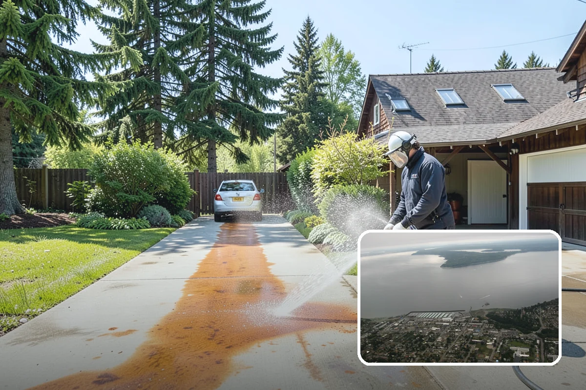 Shutter Cleaning in Des Moines, King County, WA - Restores color to algae-dulled vinyl and painted shutters
