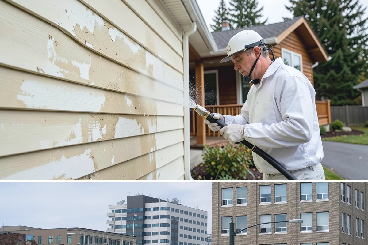 Shutter Cleaning in Everett, Snohomish County, WA - Wash shutters in spring to strip winter algae before the sunnier months highlight every window.