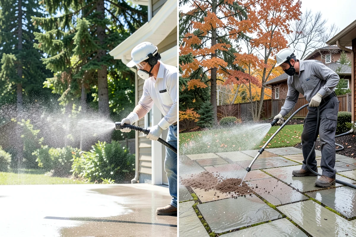 Shutter Cleaning in Federal Way, King County, WA - Rinse loose debris and cobwebs from louvers and edges