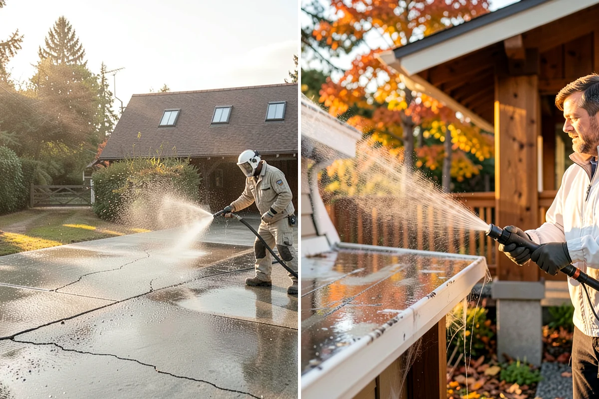 Shutter Cleaning in Fircrest, Pierce County, WA - Rinse loose debris and cobwebs from louvers and edges