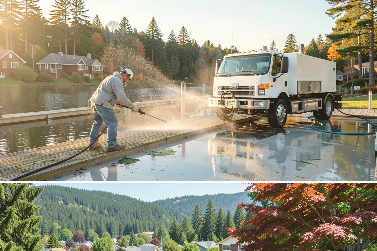 Shutter Cleaning in Index, Snohomish County, WA - Wash shutters in spring to strip winter algae before the sunnier months highlight every window.