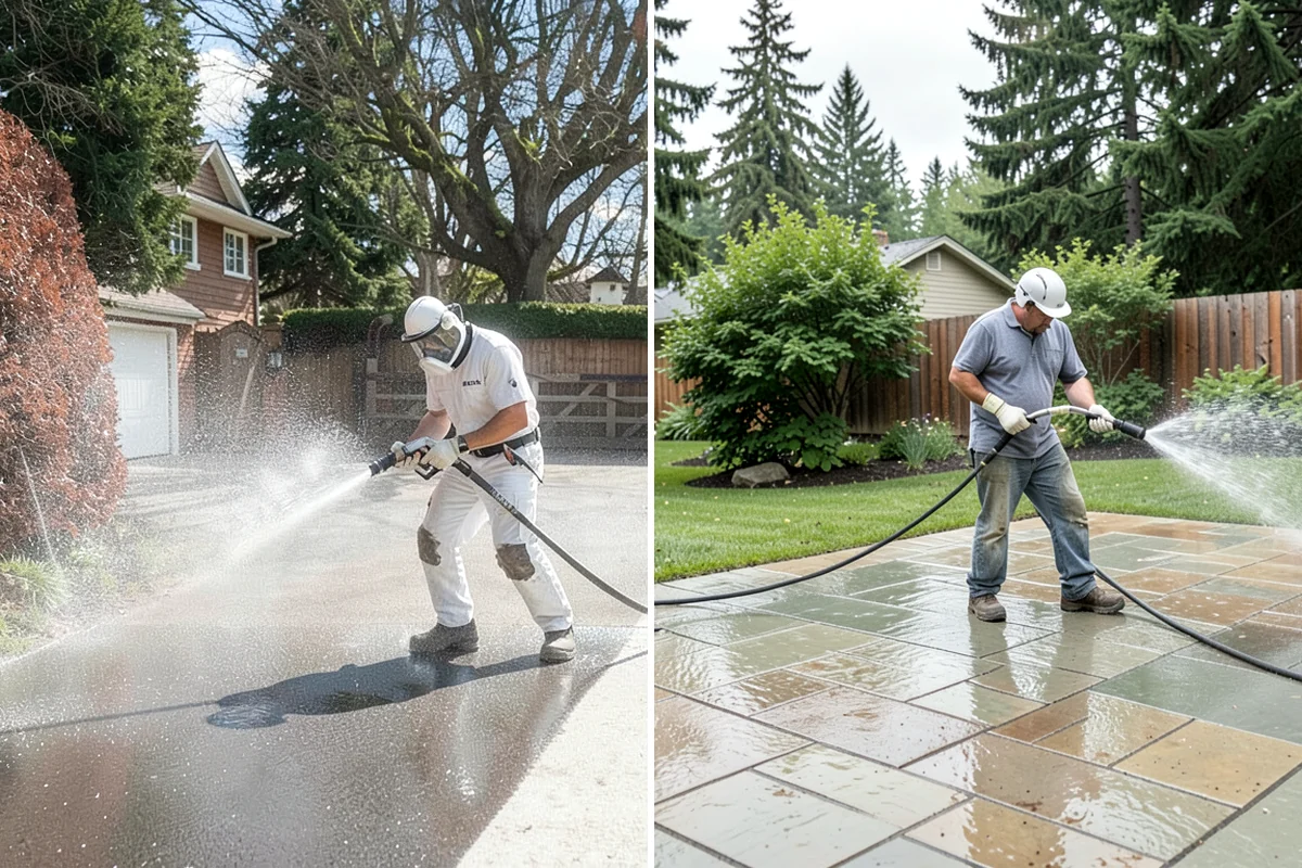 Shutter Cleaning in Lyman, Skagit County, WA - Rinse loose debris and cobwebs from louvers and edges