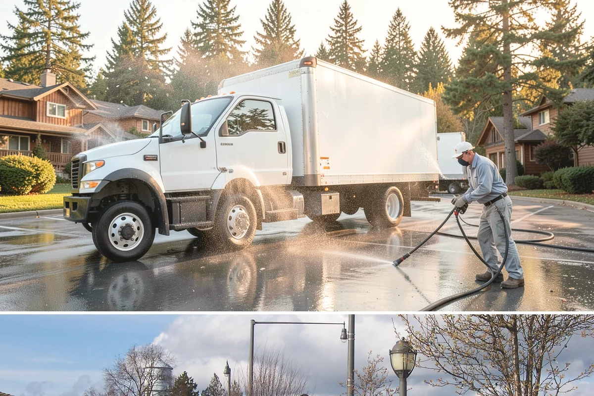 Shutter Cleaning in Marysville, Snohomish County, WA - Wash shutters in spring to strip winter algae before the sunnier months highlight every window.