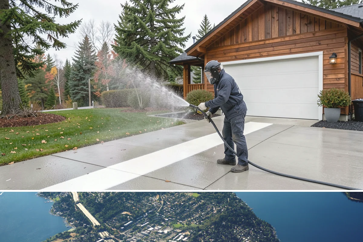 Shutter Cleaning in Mercer Island, King County, WA - Wash shutters in spring to strip winter algae before the sunnier months highlight every window.