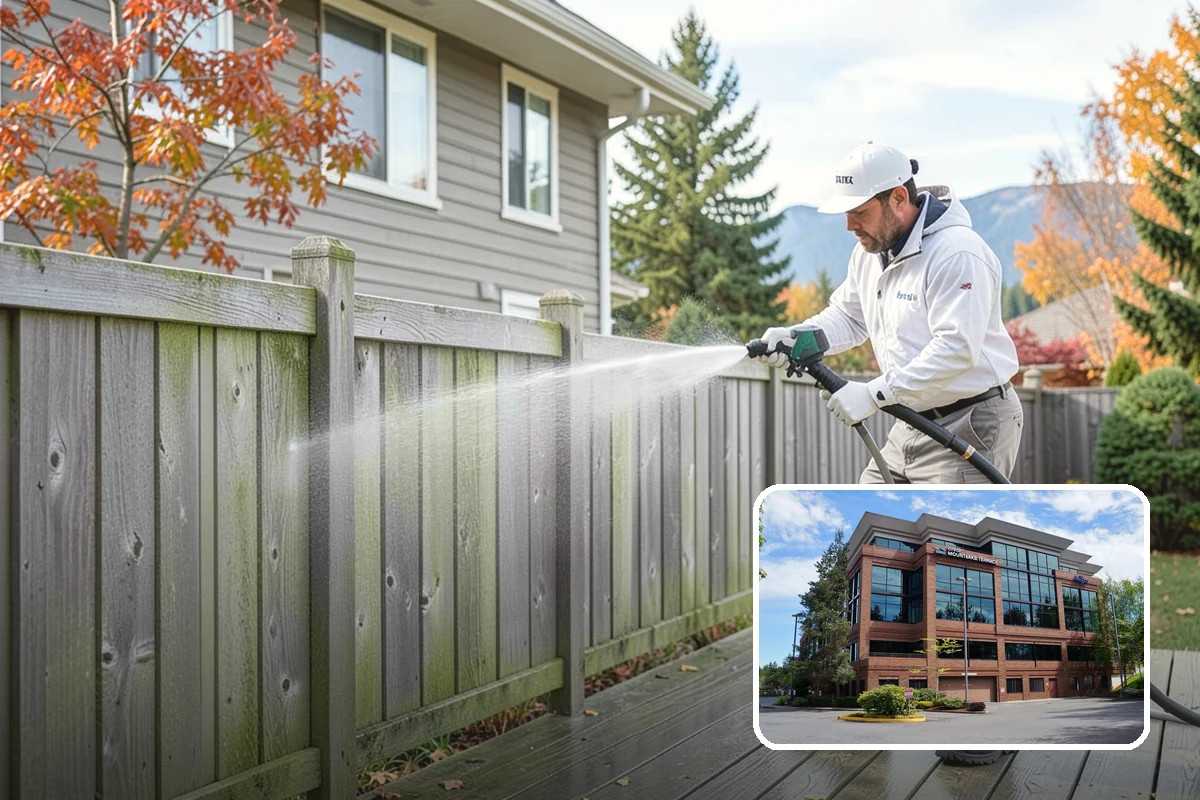 Shutter Cleaning in Mountlake Terrace, Snohomish County, WA - Restores color to algae-dulled vinyl and painted shutters