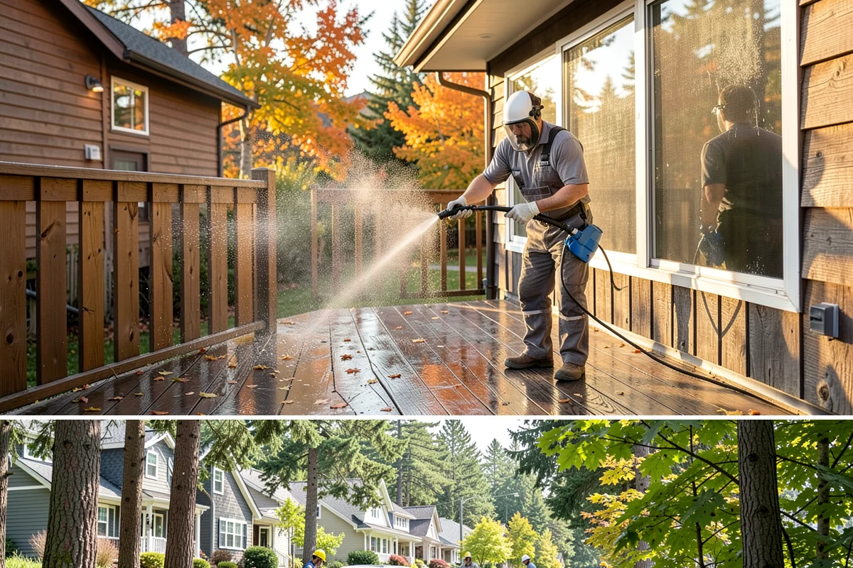 Shutter Cleaning in Normandy Park, King County, WA - Wash shutters in spring to strip winter algae before the sunnier months highlight every window.