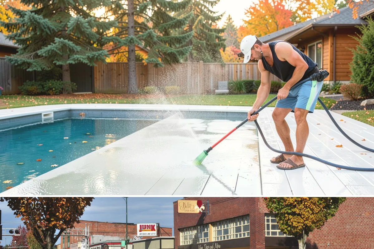Shutter Cleaning in Puyallup, Pierce County, WA - Wash shutters in spring to strip winter algae before the sunnier months highlight every window.