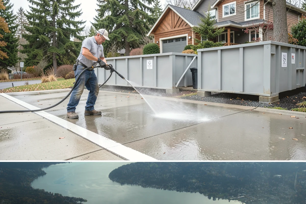 Shutter Cleaning in Sammamish, King County, WA - Wash shutters in spring to strip winter algae before the sunnier months highlight every window.