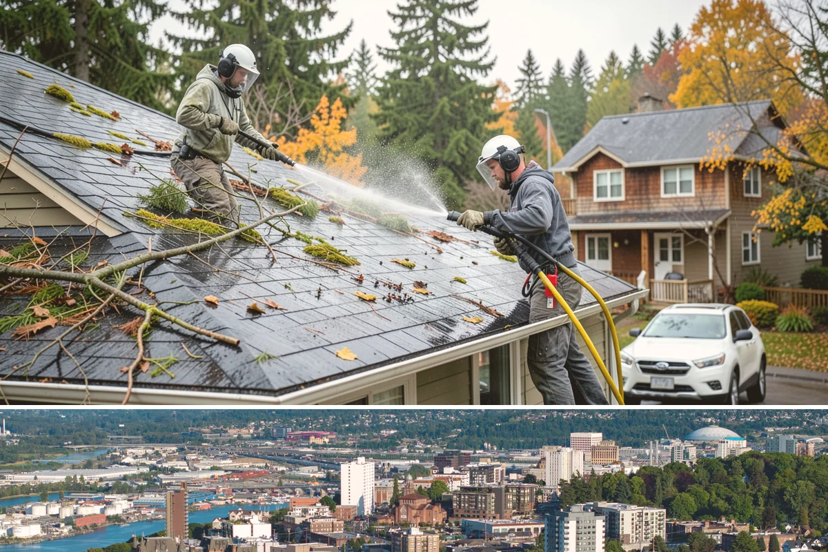 Shutter Cleaning in Tacoma, Pierce County, WA - Wash shutters in spring to strip winter algae before the sunnier months highlight every window.