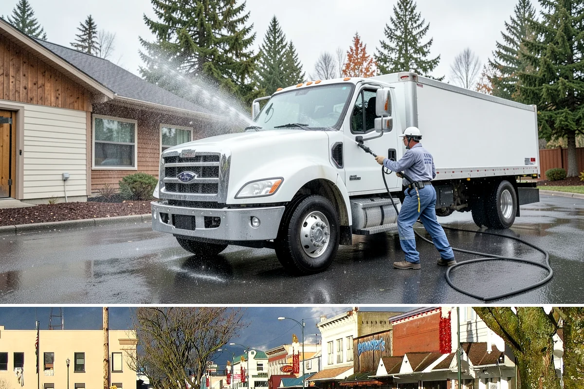 Sidewalk Gum Removal in Arlington, Snohomish County, WA - Gum removal works year-round but is most efficient in warmer months when heat softens deposits faster.