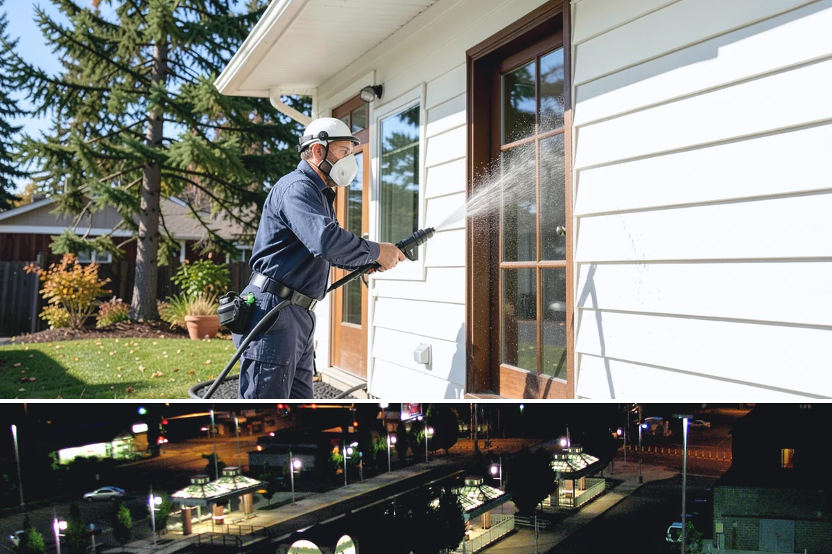 Sidewalk Gum Removal in Auburn, King County, WA - Gum removal works year-round but is most efficient in warmer months when heat softens deposits faster.