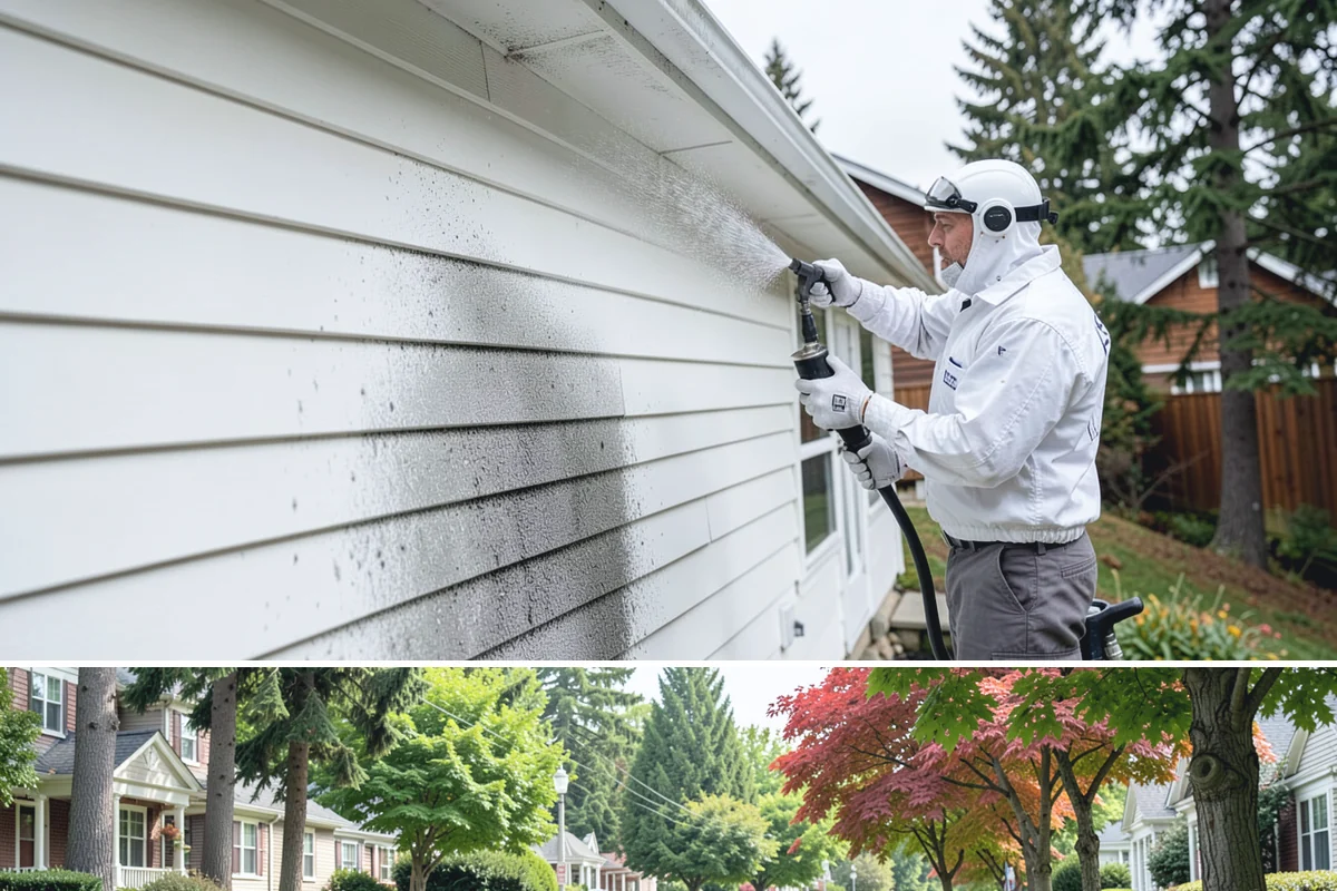 Sidewalk Gum Removal in Beaux Arts Village, King County, WA - Gum removal works year-round but is most efficient in warmer months when heat softens deposits faster.