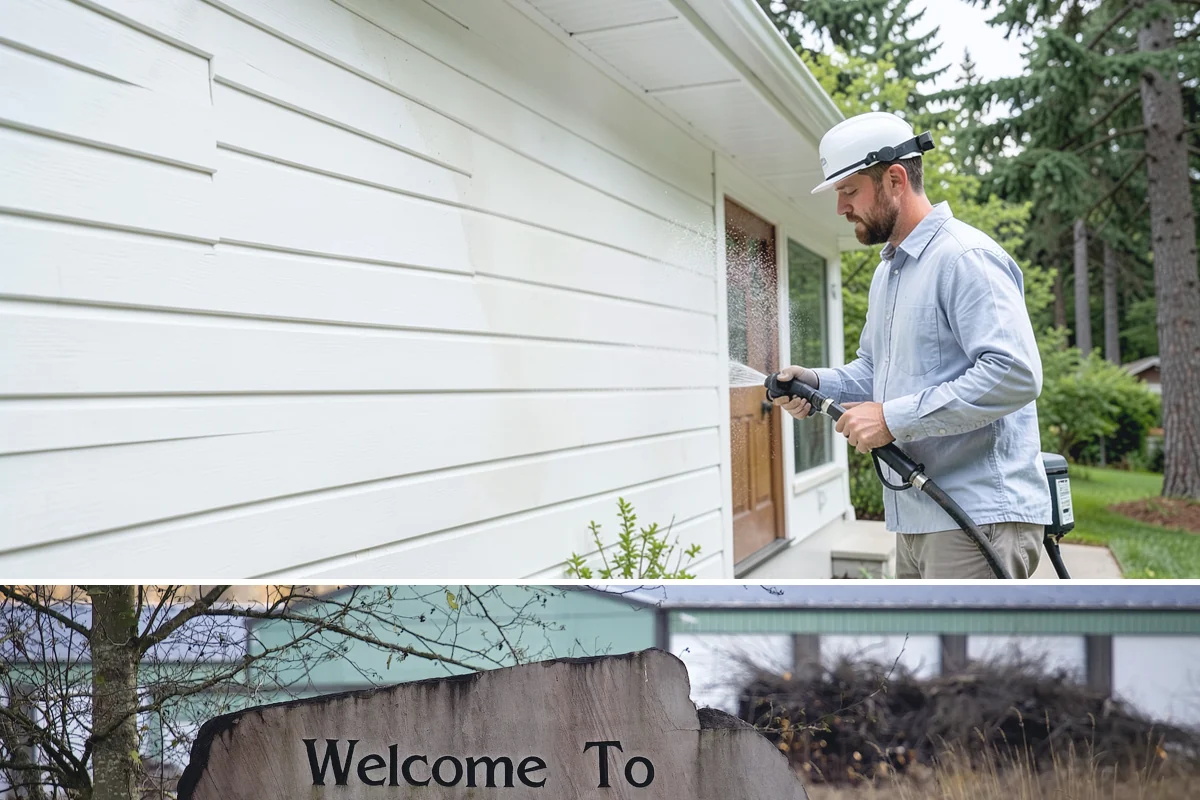 Sidewalk Gum Removal in Buckley, Pierce County, WA - Gum removal works year-round but is most efficient in warmer months when heat softens deposits faster.