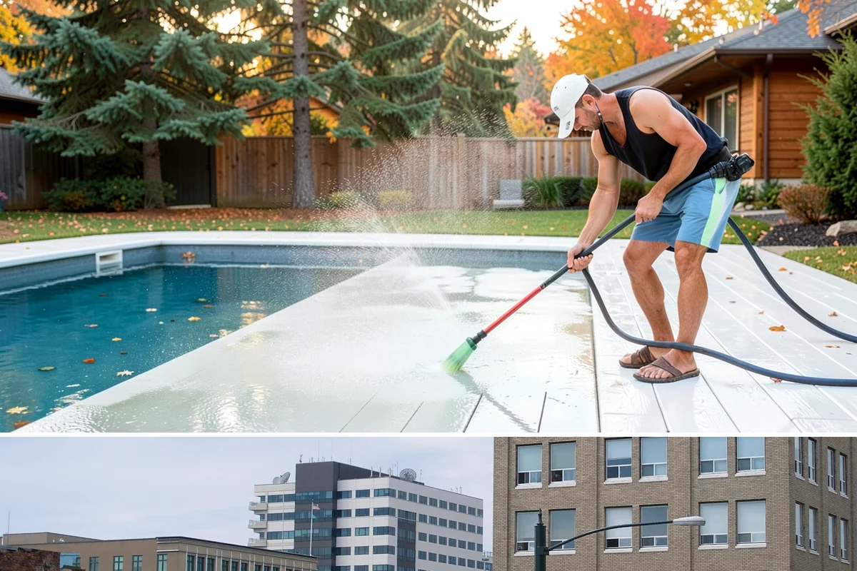 Sidewalk Gum Removal in Everett, Snohomish County, WA - Gum removal works year-round but is most efficient in warmer months when heat softens deposits faster.