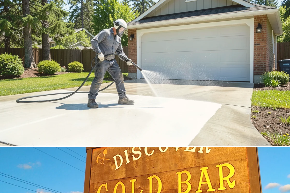Sidewalk Gum Removal in Gold Bar, Snohomish County, WA - Gum removal works year-round but is most efficient in warmer months when heat softens deposits faster.