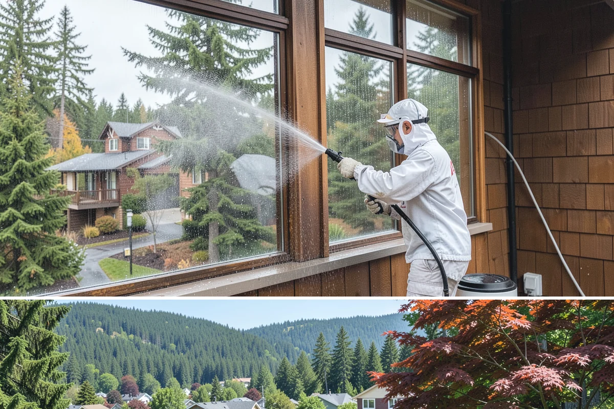 Sidewalk Gum Removal in Index, Snohomish County, WA - Gum removal works year-round but is most efficient in warmer months when heat softens deposits faster.