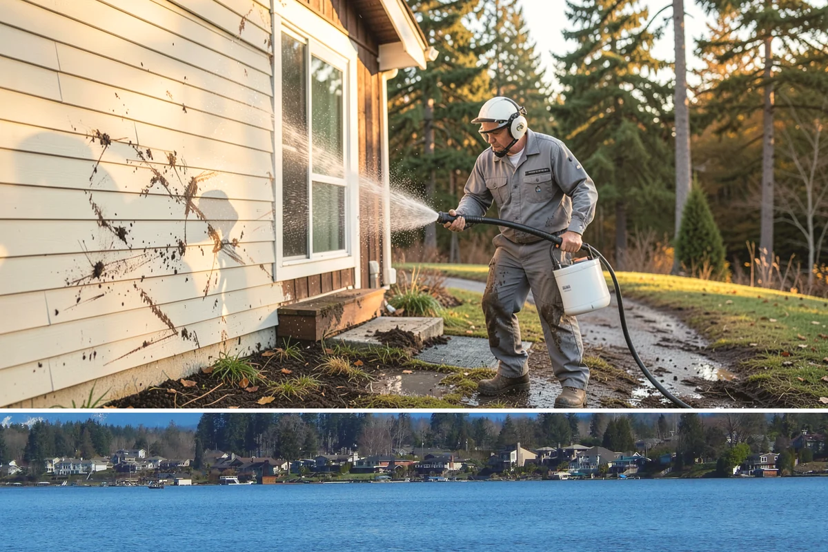 Sidewalk Gum Removal in Lake Stevens, Snohomish County, WA - Gum removal works year-round but is most efficient in warmer months when heat softens deposits faster.