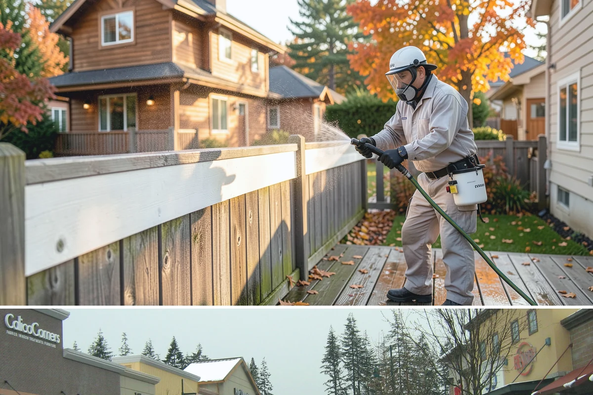 Sidewalk Gum Removal in Mill Creek, Snohomish County, WA - Gum removal works year-round but is most efficient in warmer months when heat softens deposits faster.