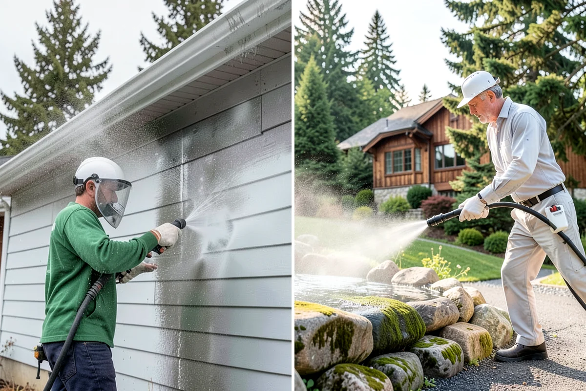 Sidewalk Gum Removal in Seattle, King County, WA - Mark and count gum spots along the walkway