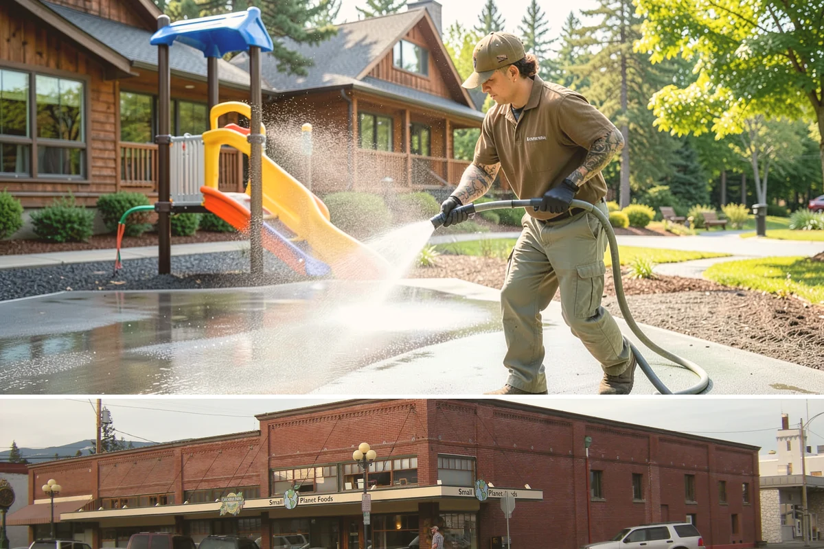 Sidewalk Gum Removal in Sedro-Woolley, Skagit County, WA - Gum removal works year-round but is most efficient in warmer months when heat softens deposits faster.