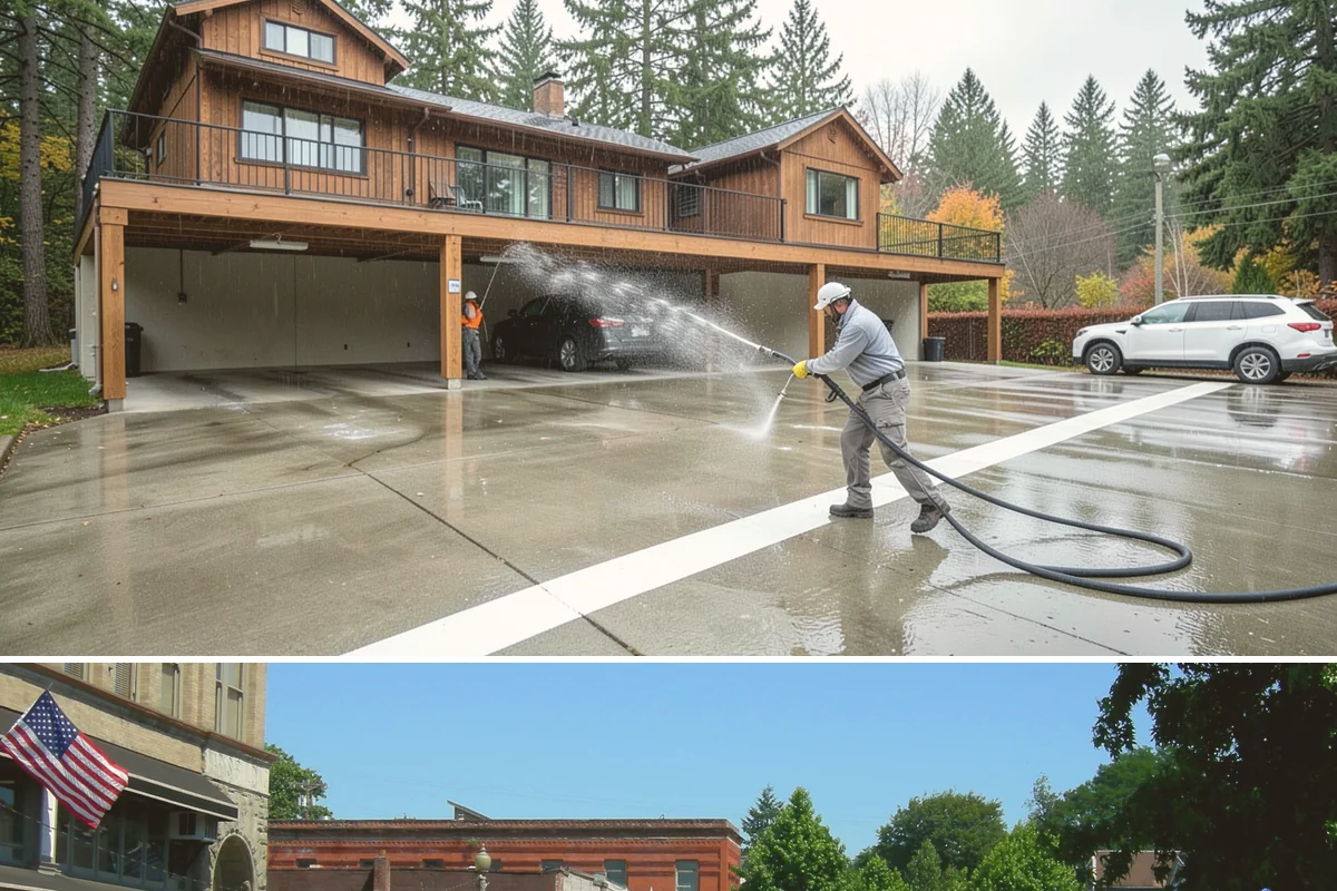 Sidewalk Gum Removal in Snohomish, Snohomish County, WA - Gum removal works year-round but is most efficient in warmer months when heat softens deposits faster.