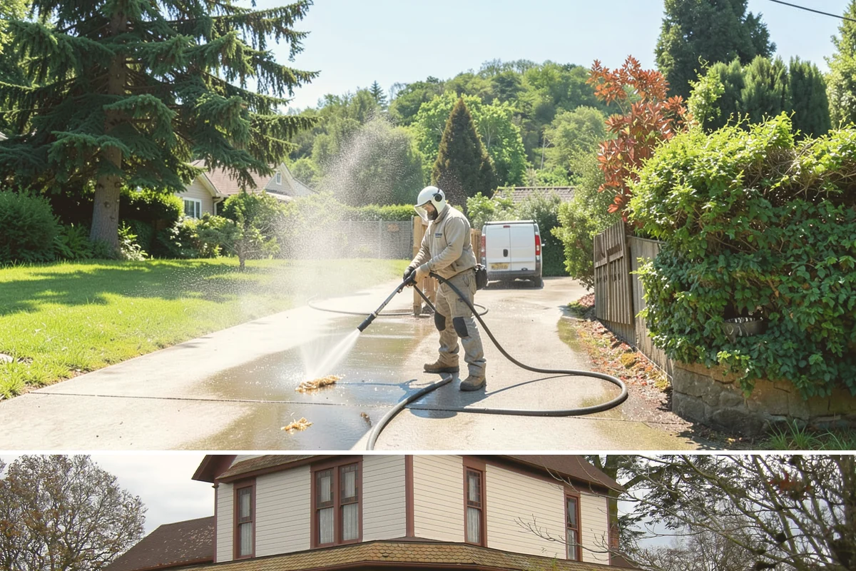 Sidewalk Gum Removal in Sumner, Pierce County, WA - Gum removal works year-round but is most efficient in warmer months when heat softens deposits faster.