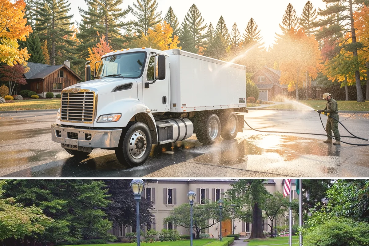 Sidewalk Gum Removal in Woodinville, King County, WA - Gum removal works year-round but is most efficient in warmer months when heat softens deposits faster.