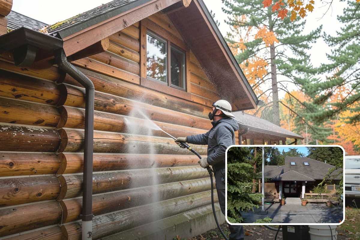 Sidewalk Gum Removal in Yarrow Point, King County, WA - Removes unsightly black gum spots completely