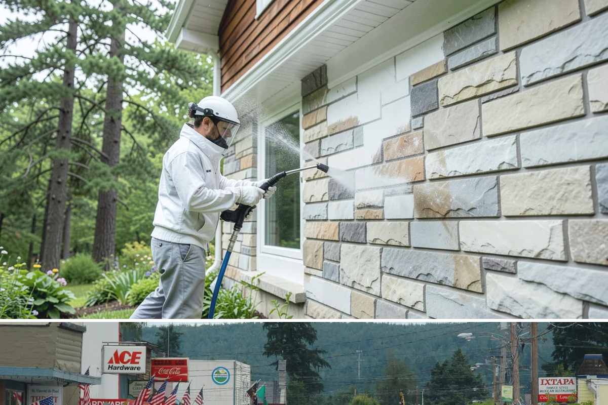 Sidewalk Pressure Washing in Carnation, King County, WA - Late spring through early fall is ideal, once the heaviest rains ease and the concrete can dry between passes.