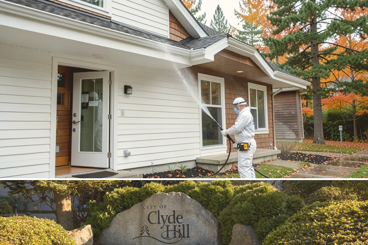 Sidewalk Pressure Washing in Clyde Hill, King County, WA - Late spring through early fall is ideal, once the heaviest rains ease and the concrete can dry between passes.